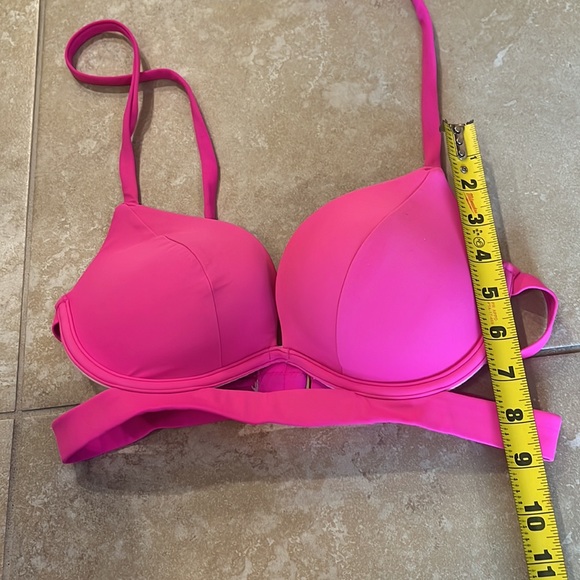 🍐 ⭐️ Bogo ⭐️ Victoria Secret sz 34 C bikini top pink color - Picture 8 of 9